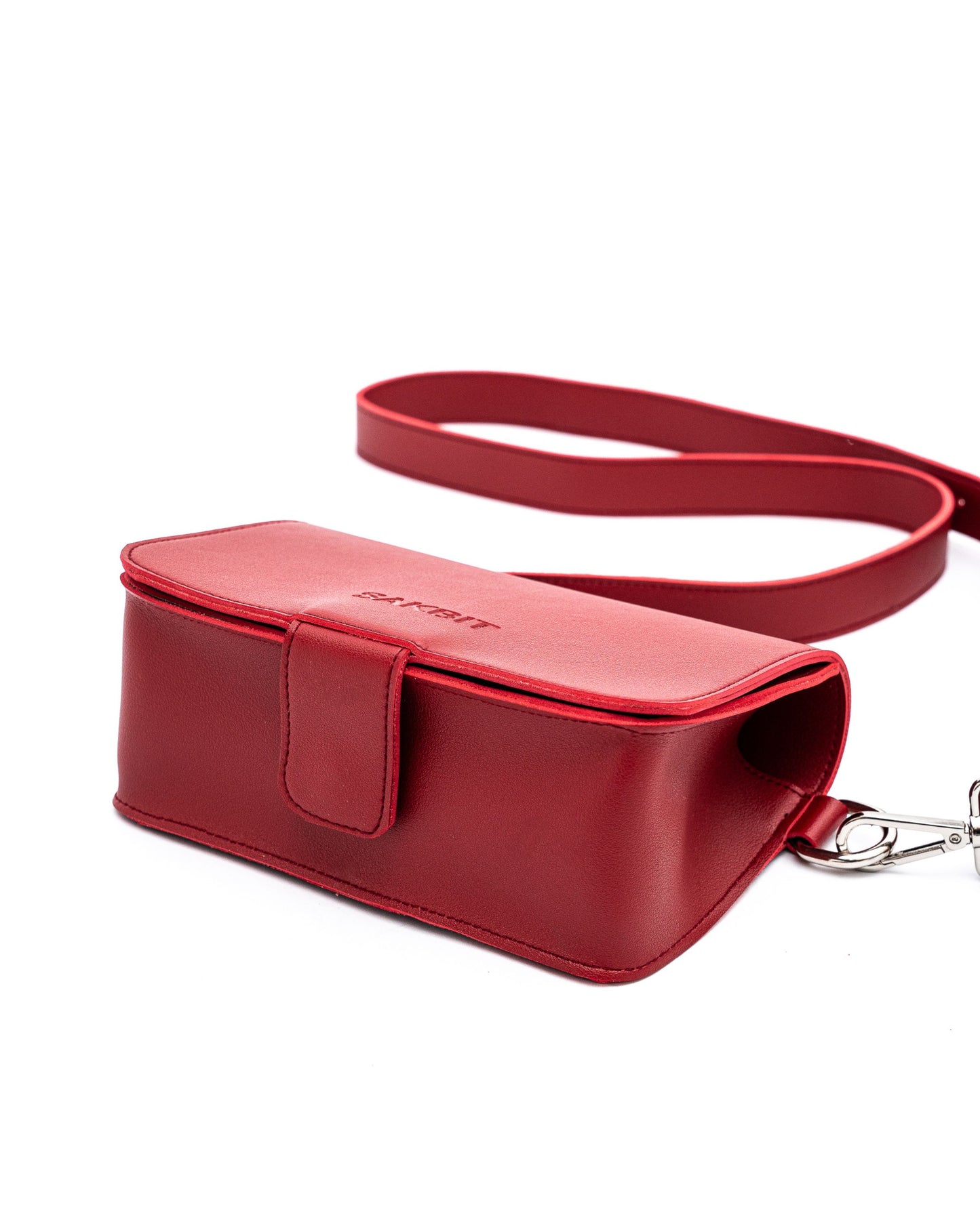 STELLA CROSSBODY BAG IN CRIMSON