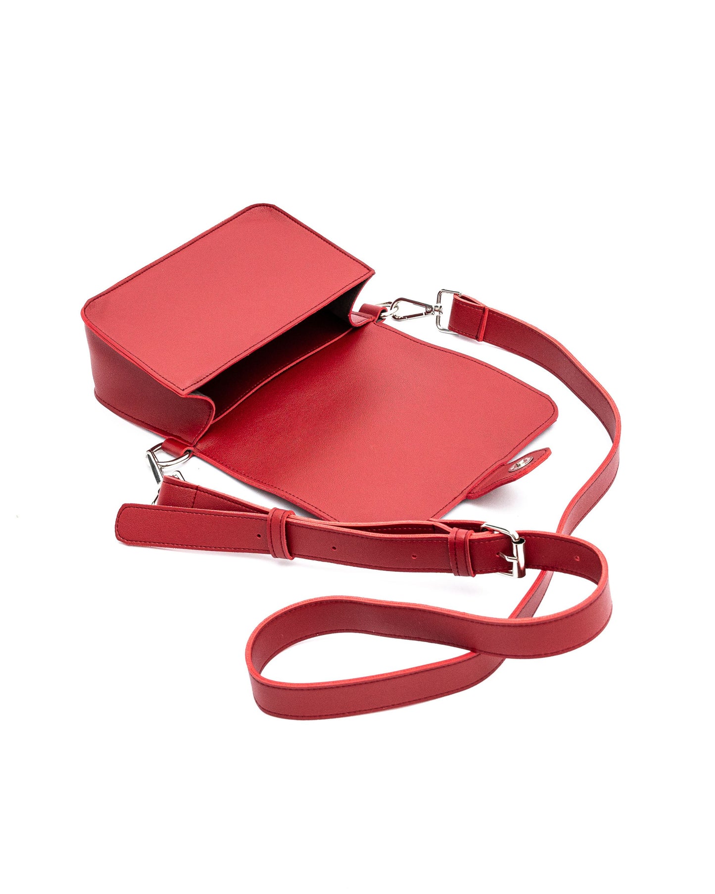 STELLA CROSSBODY BAG IN CRIMSON