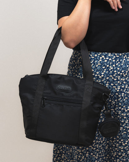 GRACIA TOTE BAG IN BLACK