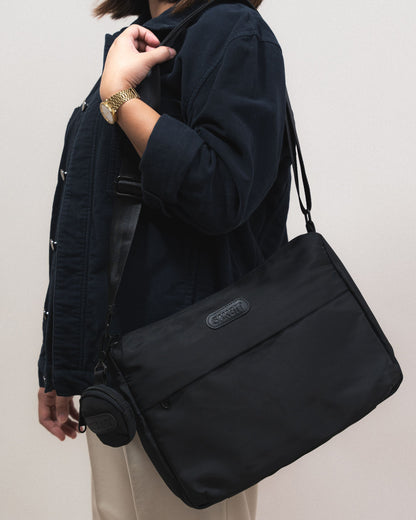 TOMAS CROSSBODY BAG IN BLACK