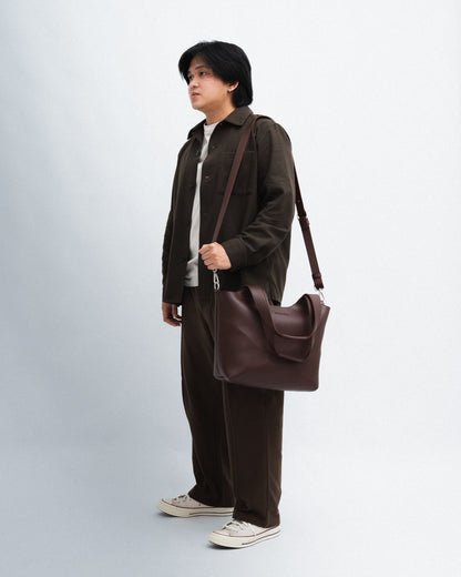 AZON SHOULDER BAG IN CINNAMON