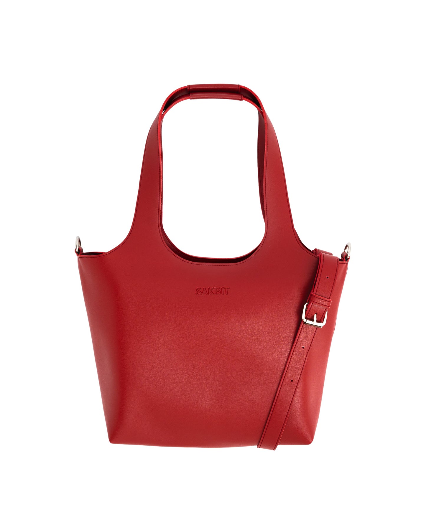 AZON SHOULDER BAG IN CRIMSON