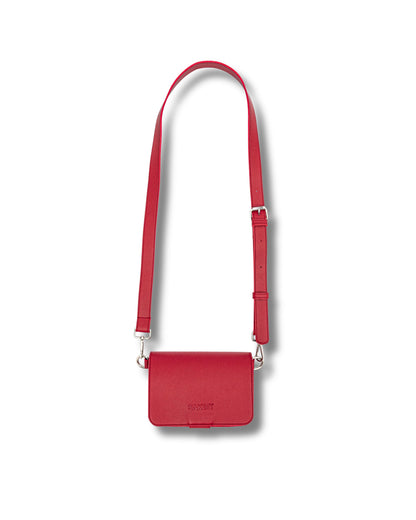 STELLA CROSSBODY BAG IN CRIMSON