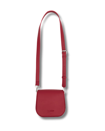 BRIANNA CROSSBODY BAG IN CRIMSON