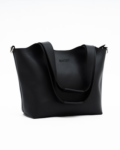 AZON SHOULDER BAG IN BLACK