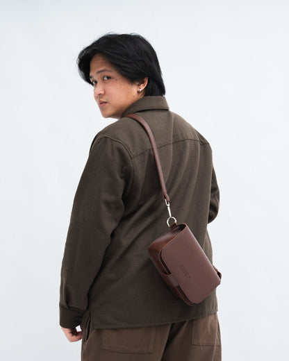 STELLA CROSSBODY BAG IN CINNAMON