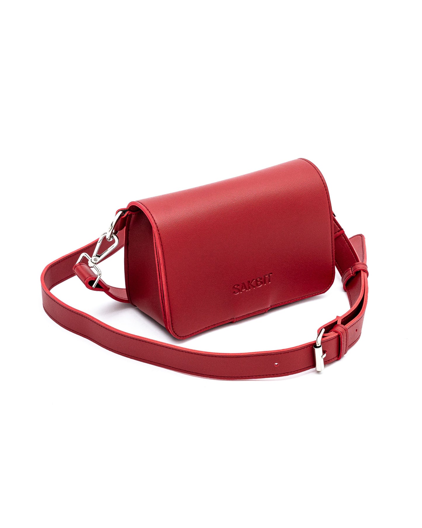 STELLA CROSSBODY BAG IN CRIMSON