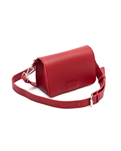 STELLA CROSSBODY BAG IN CRIMSON