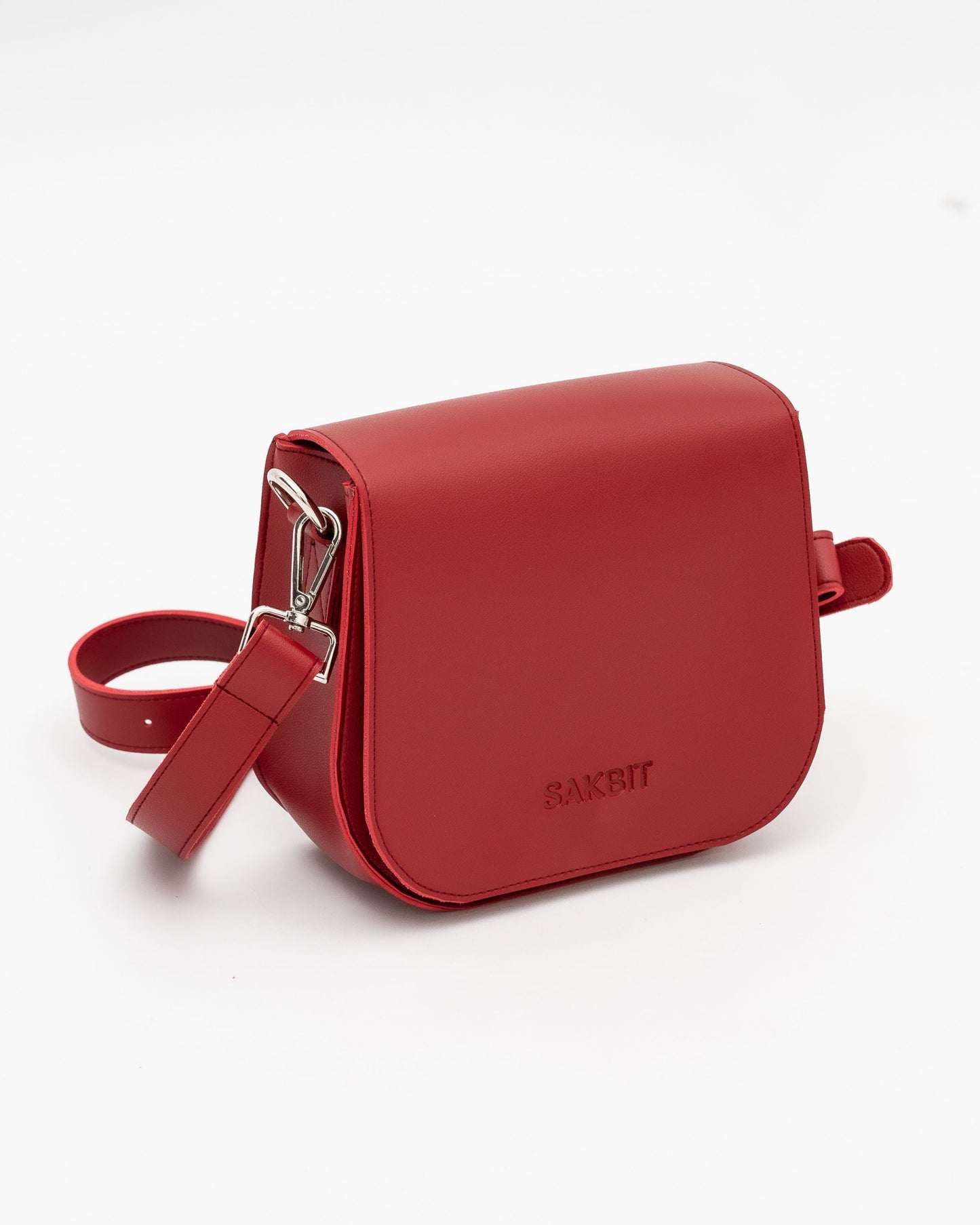 BRIANNA CROSSBODY BAG IN CRIMSON