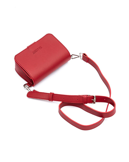 STELLA CROSSBODY BAG IN CRIMSON