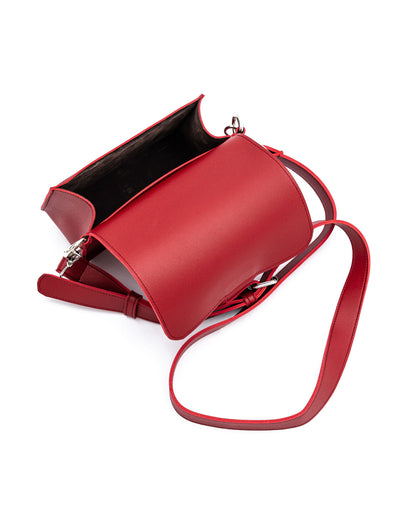 STELLA CROSSBODY BAG IN CRIMSON