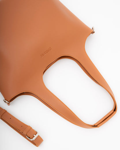 AZON SHOULDER BAG IN TAN