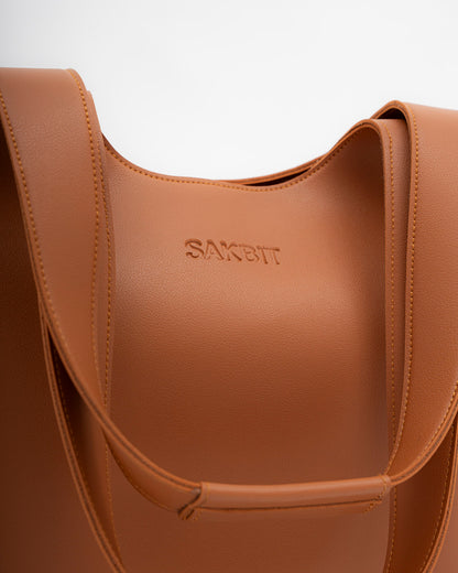 AZON SHOULDER BAG IN TAN