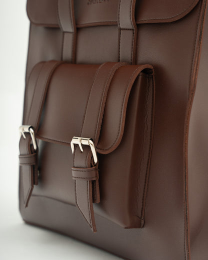 BREI SNAP BACKPACK IN CINNAMON