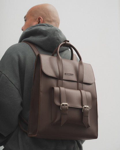 BREI SNAP BACKPACK IN CINNAMON