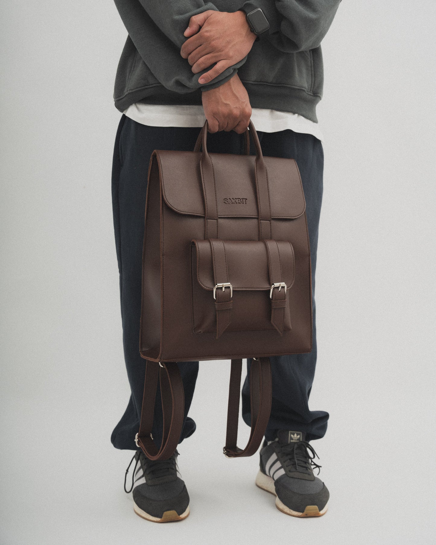 BREI SNAP BACKPACK IN CINNAMON