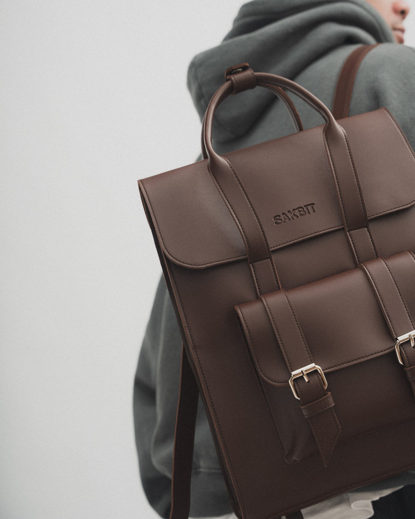 BREI SNAP BACKPACK IN CINNAMON