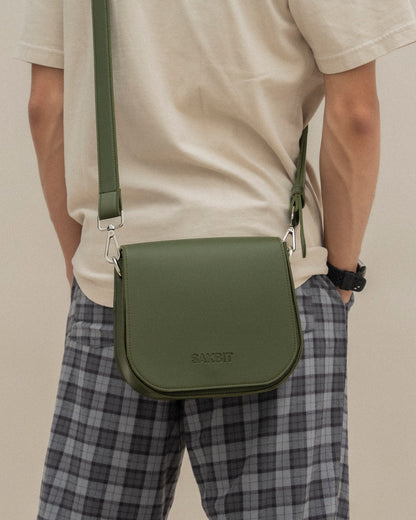 BRIANNA CROSSBODY BAG IN ARMY GREEN