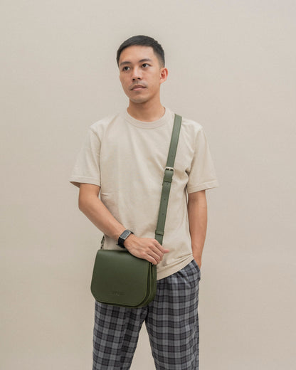 BRIANNA CROSSBODY BAG IN ARMY GREEN