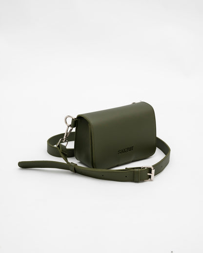 STELLA CROSSBODY BAG IN ARMY GREEN