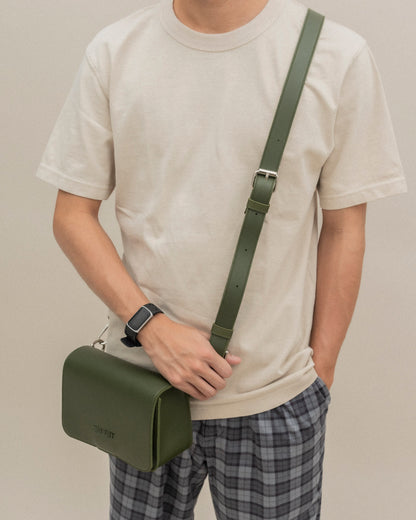 STELLA CROSSBODY BAG IN ARMY GREEN