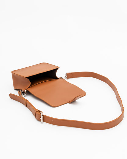 STELLA CROSSBODY BAG IN TAN