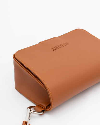 STELLA CROSSBODY BAG IN TAN